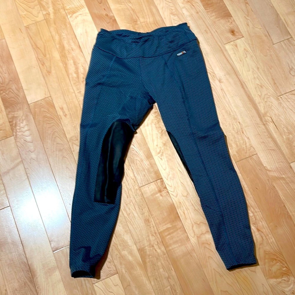 Kerrits fleece lined knee patch riding tights